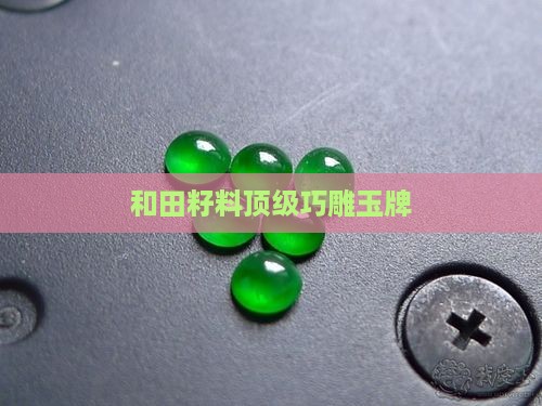 和田籽料顶级绝美巧雕玉牌