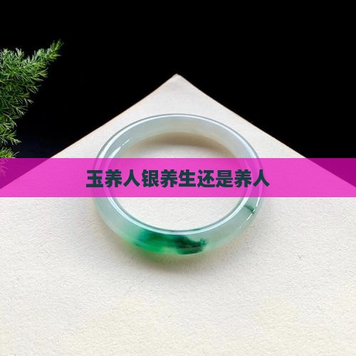 玉养人银养生