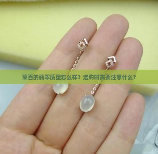 菜百的翡翠质量怎么样？选购时需要注意什么？