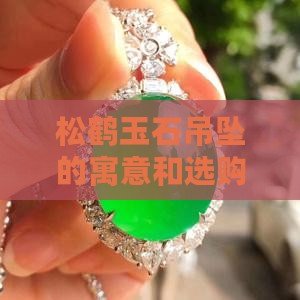 松鹤玉石吊坠的寓意和选购指南