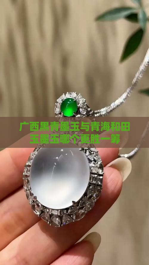 广西黑青墨玉与青海和田玉墨玉哪个更胜一筹