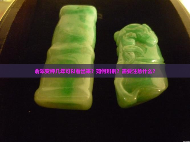 翡翠变种几年可以看出来？如何辨别？需要注意什么？
