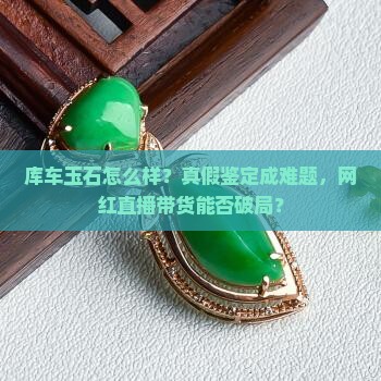 库车玉石怎么样？真假鉴定成难题，网红直播带货能否破局？