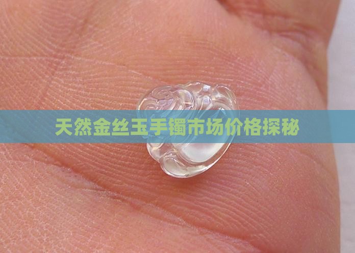 天然金丝玉手镯市场价格探秘