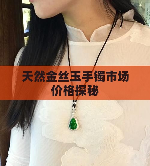 天然金丝玉手镯市场价格探秘