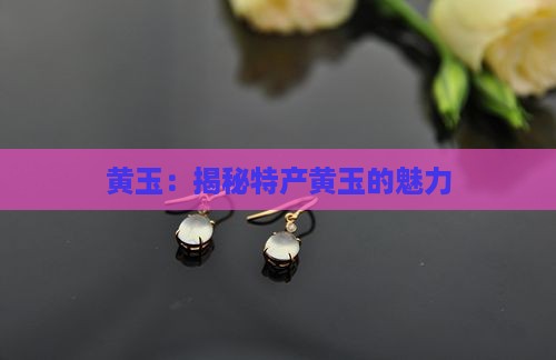 黄玉：揭秘特产黄玉的魅力