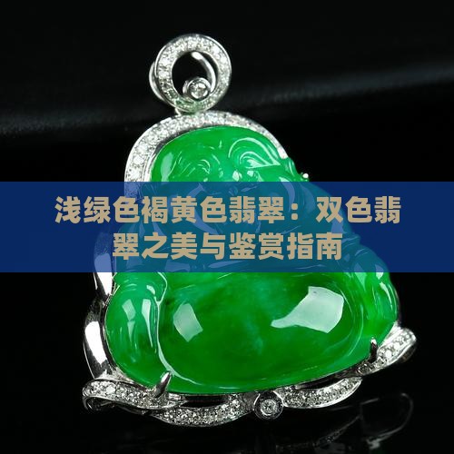 浅绿色褐黄色翡翠：双色翡翠之美与鉴赏指南