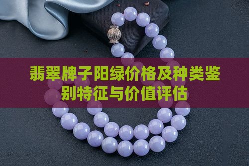 翡翠牌子阳绿价格及种类鉴别特征与价值评估