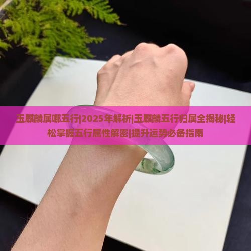 玉麒麟属哪五行