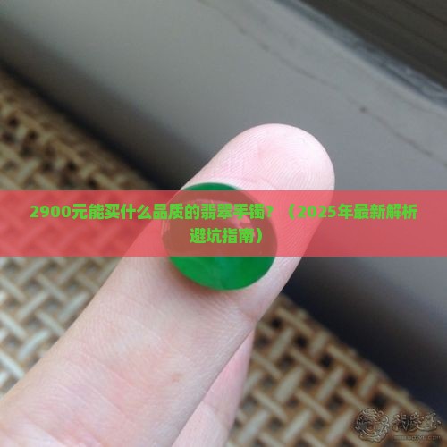 2900百可以买到什么样的翡翠手镯