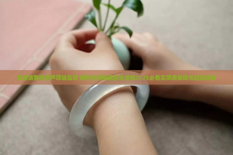 朋友请我种葫芦项链翡翠