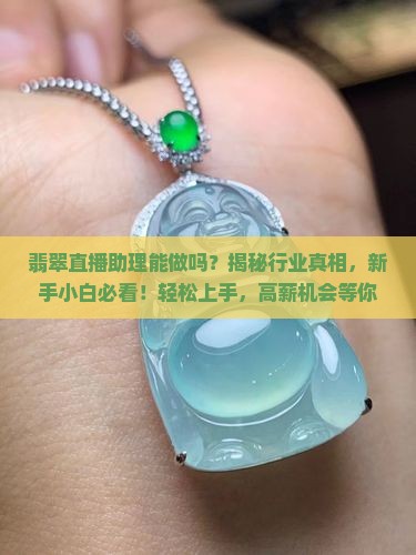 翡翠直播助理能做吗