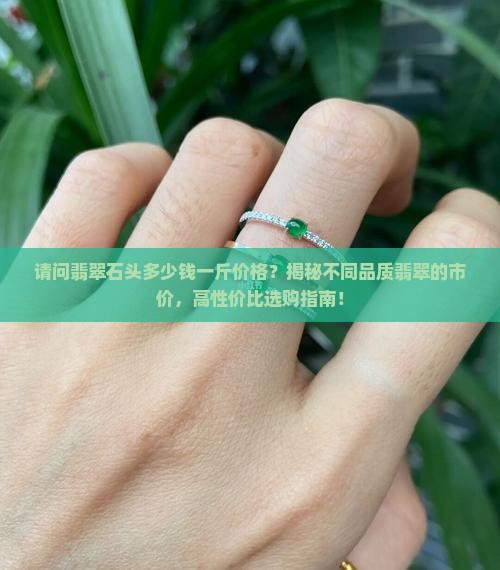 请问翡翠石头多少钱一斤价格