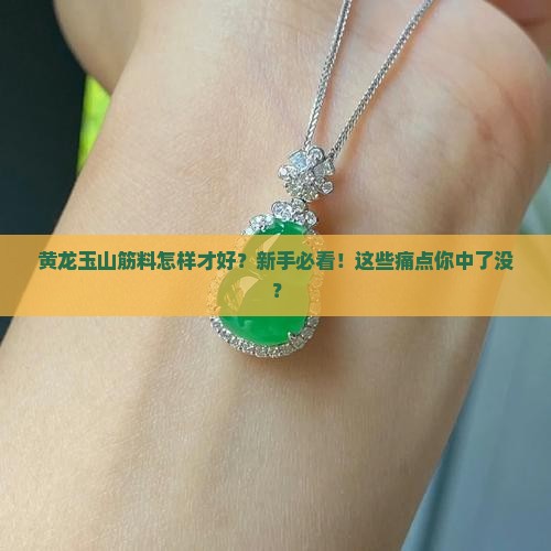 黄龙玉山筋料怎样才好