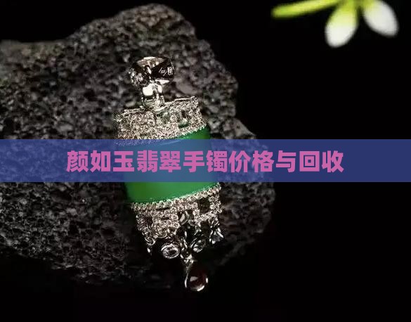 颜如玉翡翠手镯