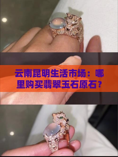 云南昆明生活市场：哪里购买翡翠玉石原石？