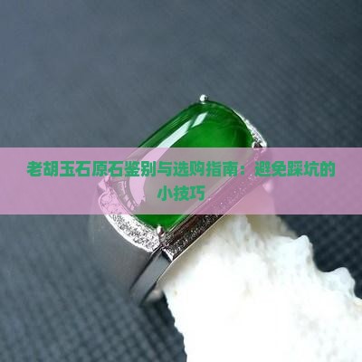 老胡玉石原石鉴别与选购指南：避免踩坑的小技巧