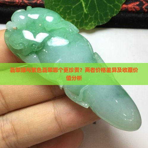 翡翠绿与紫色翡翠哪个更珍贵？两者价格差异及收藏价值分析