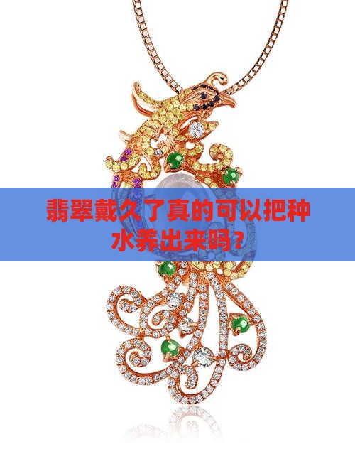 翡翠戴久了真的可以把种水养出来吗？
