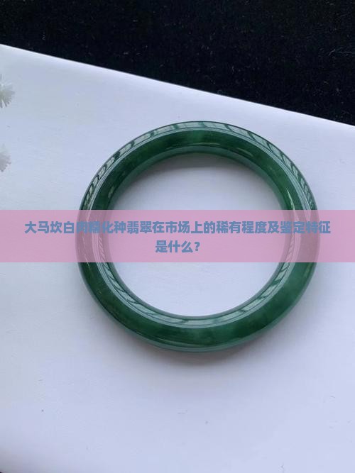 大马坎白肉糯化种翡翠在市场上的稀有程度及鉴定特征是什么？