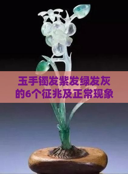 玉手镯发紫发绿发灰的6个征兆及正常现象