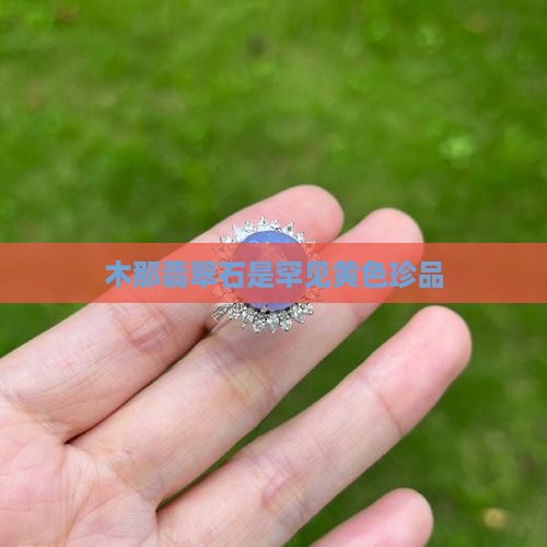 木那翡翠石是罕见黄色珍品