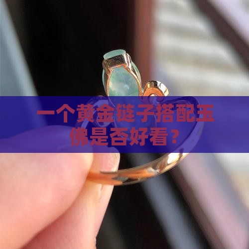 一个黄金链子搭配玉佛是否好看？
