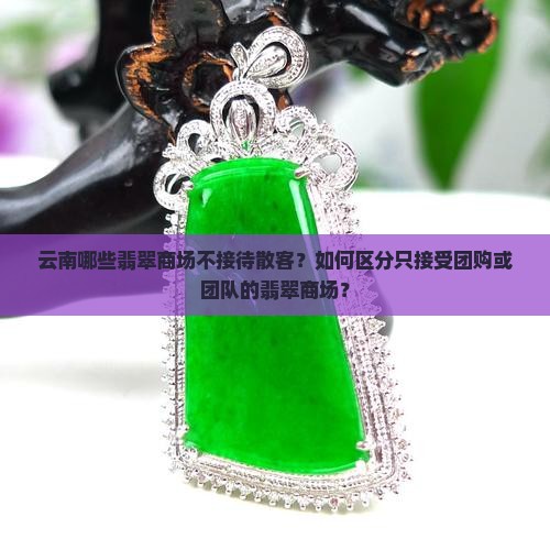 云南哪些翡翠商场不接待散客？如何区分只接受团购或团队的翡翠商场？