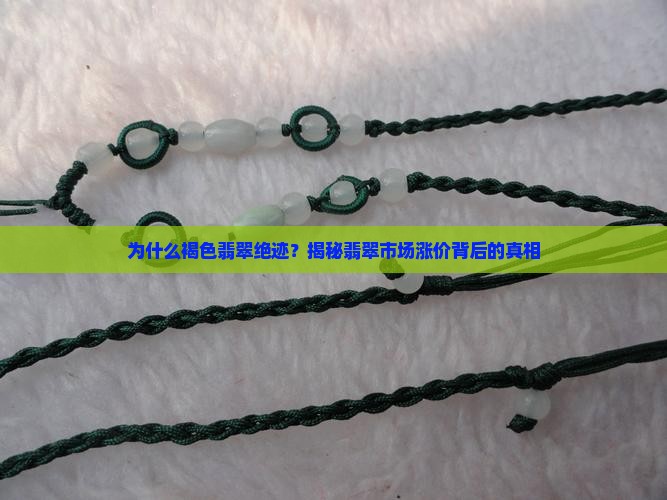 为什么褐色翡翠绝迹？揭秘翡翠市场涨价背后的真相