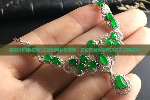 翡翠内部结构真的呈现出网状形态吗？揭秘天然翡翠与仿冒品鉴别痛点！