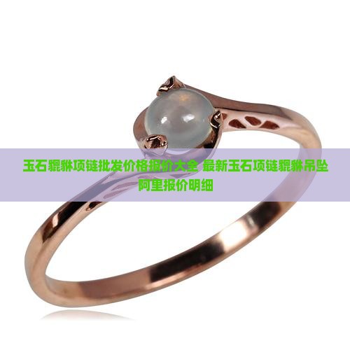 玉石貔貅项链多少钱