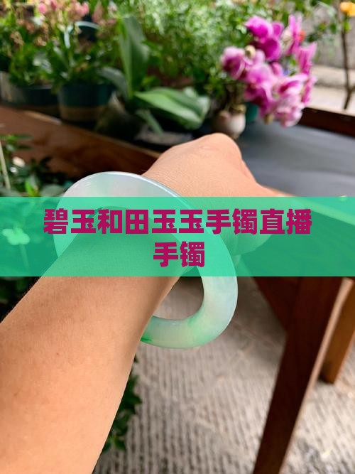 绿碧玉手镯直播