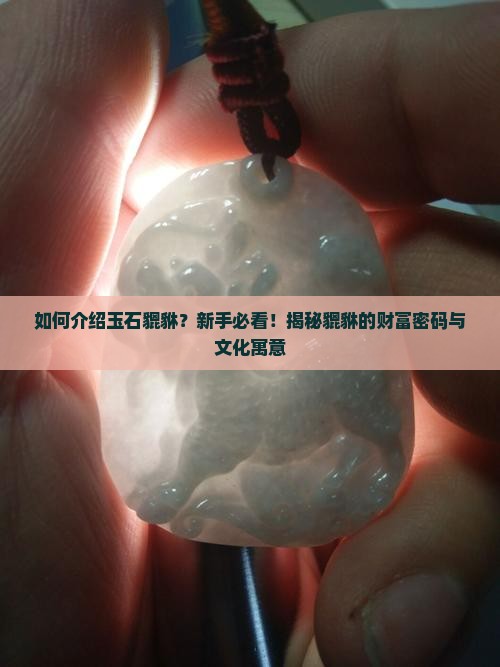 如何介绍玉石貔貅