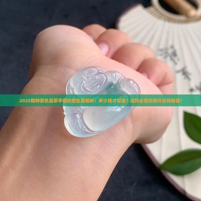 糯种紫色翡翠手镯多少钱