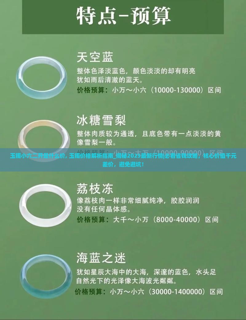 玉镯小六二开是什么价