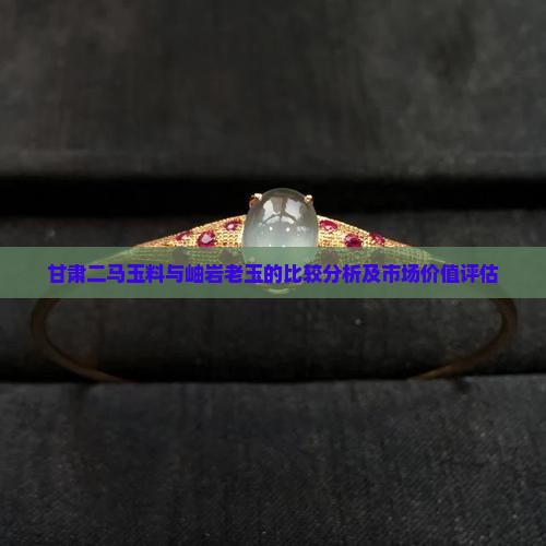 甘肃二马玉料与岫岩老玉的比较分析及市场价值评估