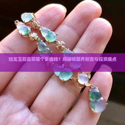独龙玉和翡翠哪个更值钱？揭秘收藏界新宠与投资痛点！