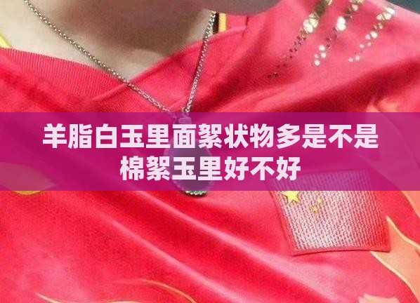 羊脂白玉里面絮状物多是不是棉絮玉里好不好