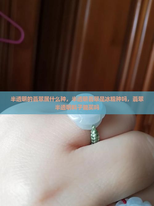 半透明的翡翠属什么种，半透明翡翠是冰糯种吗，翡翠半透明料子能买吗