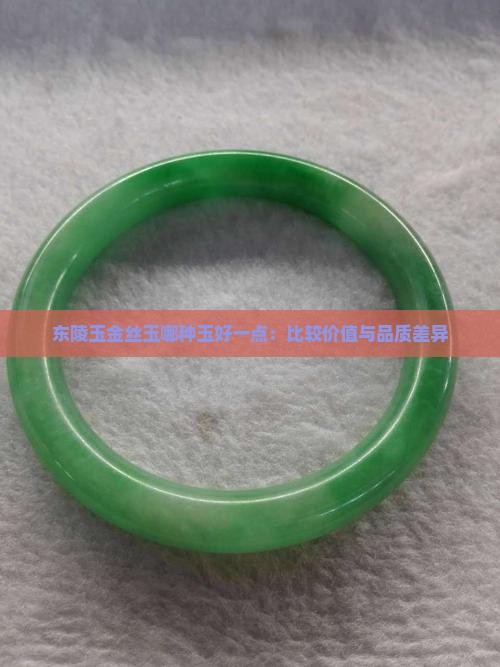 东陵玉金丝玉哪种玉好一点：比较价值与品质差异