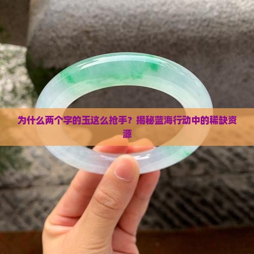 为什么两个字的玉这么抢手？揭秘蓝海行动中的稀缺资源