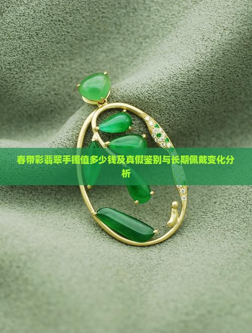 春带彩翡翠手镯值多少钱及真假鉴别与长期佩戴变化分析