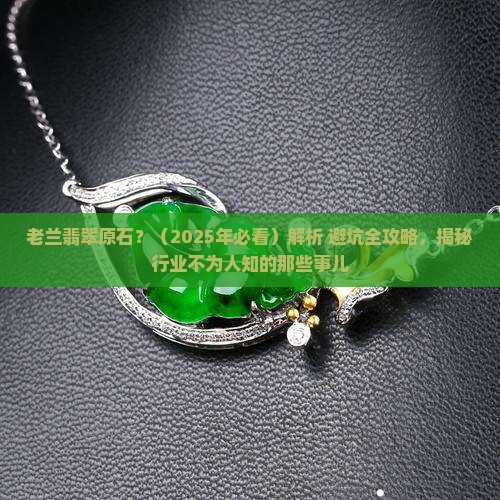 老兰翡翠原石