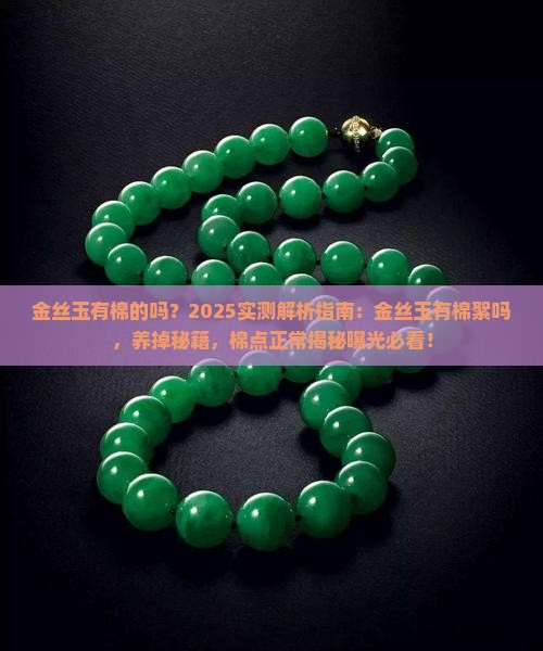 金丝玉有棉的吗