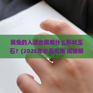 属兔的人带什么形状的玉石好