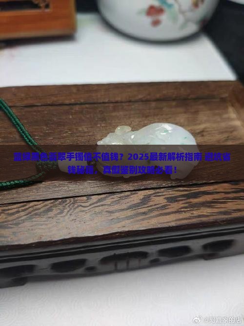 蓝绿黑色翡翠手镯值钱吗