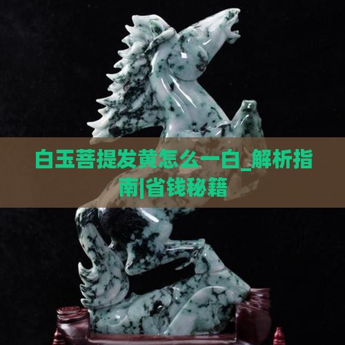 白玉菩提发黄怎么一白 白玉菩提发黄怎么一白