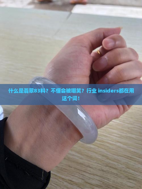 什么是翡翠83料？不懂会被嘲笑？行业 insiders都在用这个词！