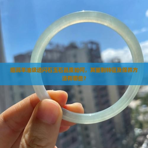 细润羊油级透闪石玉石品质如何，其鉴别特征及保养方法有哪些？