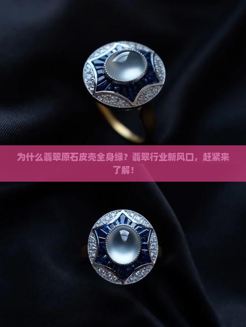 为什么翡翠原石皮壳全身绿？翡翠行业新风口，赶紧来了解！